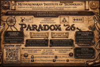 Paradox 2K26 National Level Technical Symposium Poster